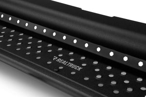 Go Rhino Dominator Extreme D1 Side Steps - Tex Black - 57 in.