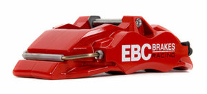 EBC Racing 17-22 Honda Civic Type-R (FK8) Red Apollo-6 Front Right Caliper