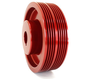GrimmSpeed Subaru Red Lightweight Crank Pulley