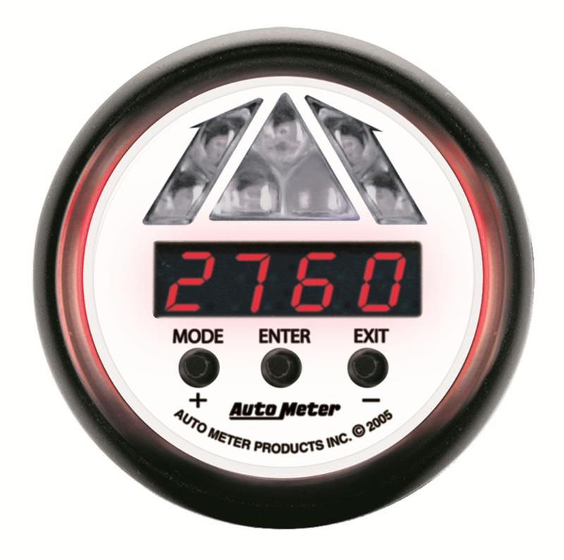 Autometer Phantom 2-1/16in Digital Pro Shift System Shift Light Level 1 Gauge