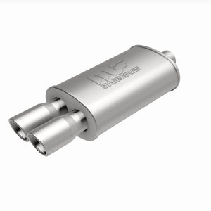 MagnaFlow Muffler W/Tip Mag SS 14X5X8 2.25/3