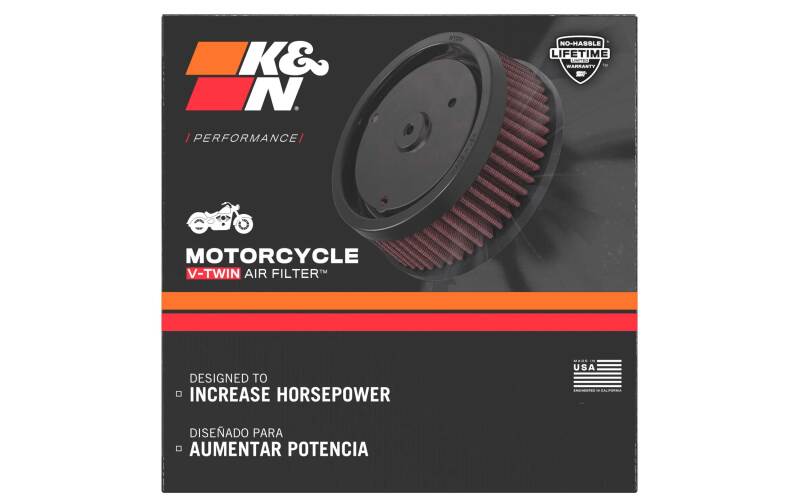 K&N Custom Air Filter Round 4.625in ID / 6in OD / 2.5in Height