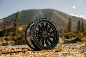 Method MR711 HD Bead Grip 20X9 +12mm Offset 8X6.5 121.3mm CB Matte Black Wheel