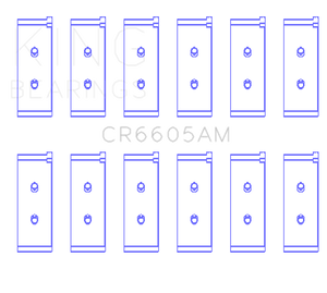 King Engine Bearings Toyota 5ME/5MGE/7MGE/7MGTE (Size +1.5) Rod Bearing Set