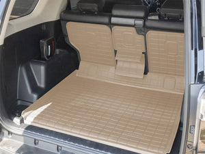 WeatherTech 10-24 Toyota 4Runner Behind 3rd Row Seating SeatBack Cargo Liners HP - Tan