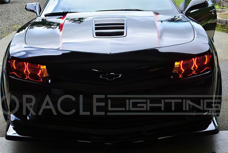 Oracle Chevy Camaro Non-RS 14-15 Dual Halo Kit Round Style - w/ Simple Controller