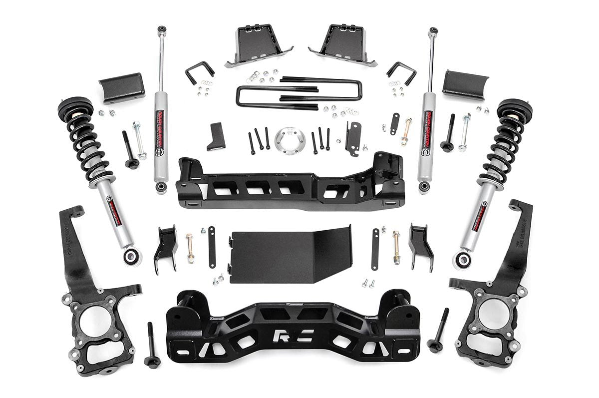 Rough Country 6 Inch Lift Kit | Ford F-150 4WD (2011-2013)