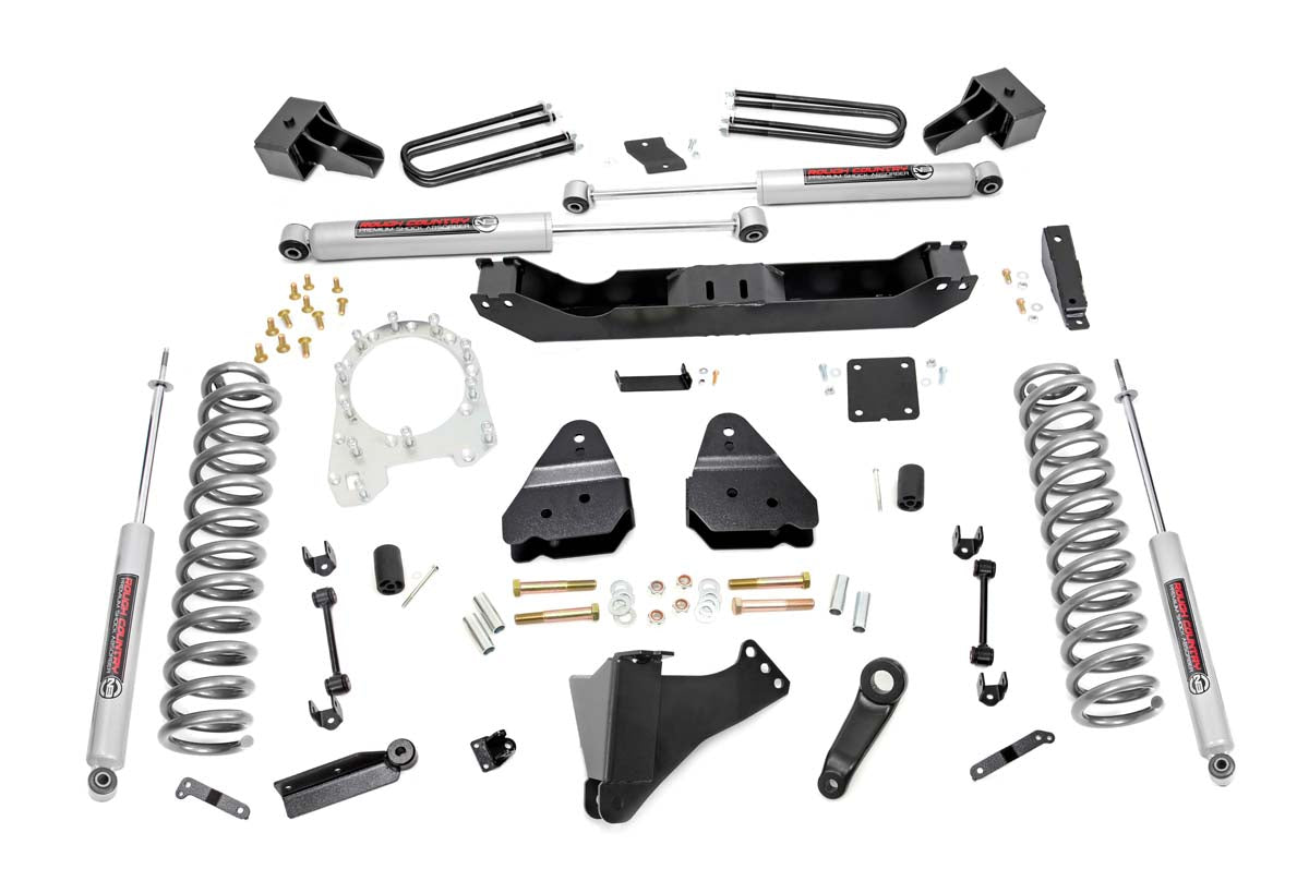 Rough Country 4.5 Inch Lift Kit Dually | Ford Super Duty 4WD (2017-2022)