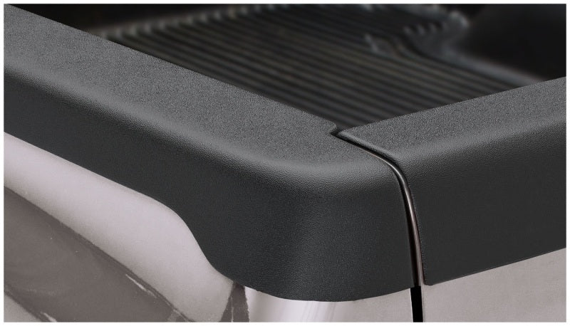 Husky Liners 95-04 Toyota Tacoma (Excl. Flareside) 74.5in Fleetside Smoothback Bed Rail Caps - Black
