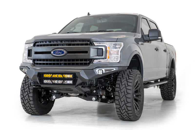 Addictive Desert Designs 18-20 Ford F-150 Bomber Front Bumper w/ Dual 20IN LED Mounts