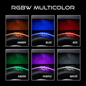 Diode Dynamics Stage Series SXS Rock Light Installer Kit - RGBW M8 (8-pack)