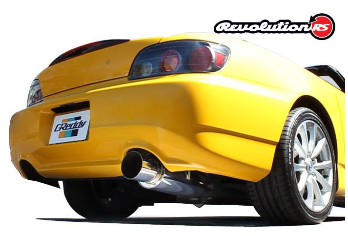 GReddy 00-08 Honda S2000 63.5mm Revolution RS Single Exit Cat-Back Exhaust
