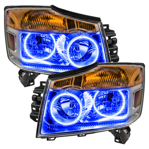 Oracle Nissan Titan 04-07 Halo Kit - ColorSHIFT w/o Controller