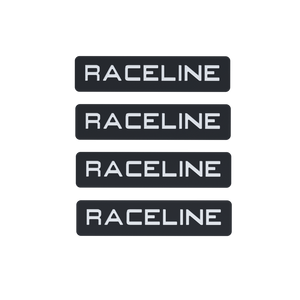 Raceline Silver Push-Thru Cap  8 X 165.1/ 8 X 180