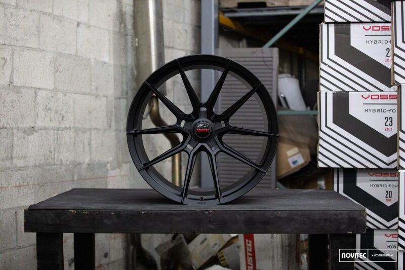 Vossen x Novitec NF10 21x10 - 5x114.3 BP - ET32 - Satin Black Ferrari 812 Superfast/GTS Front Wheel