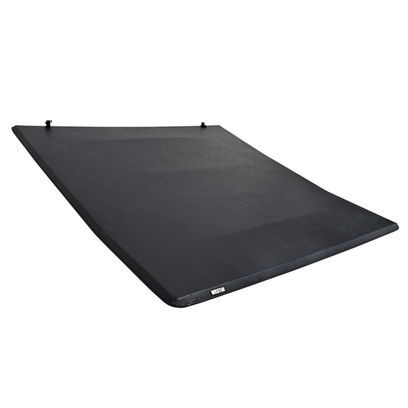Westin 99-16 Ford F-250/350 Super Duty 6.75ft. Bed Soft Tri-Fold Tonneau Cover - Black