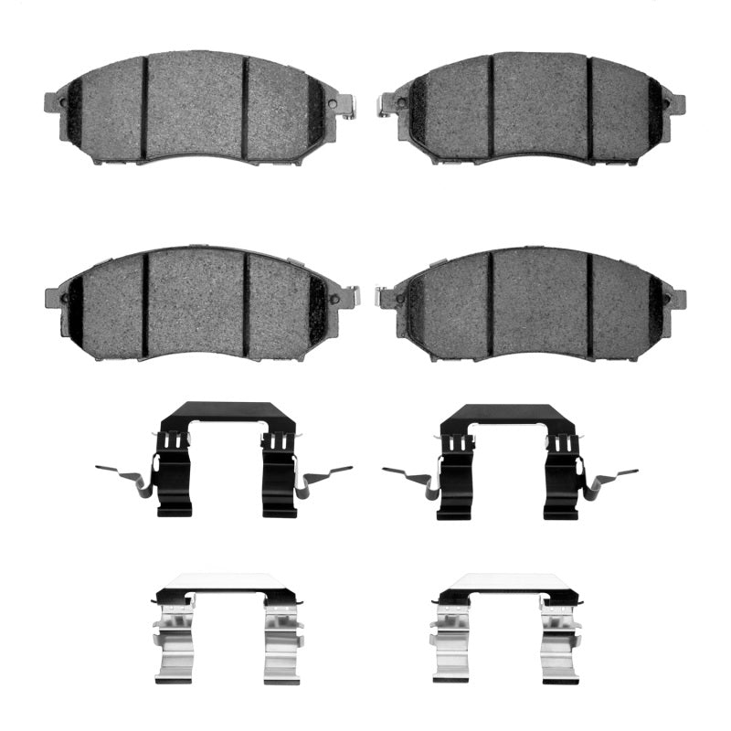 R1 02-20 Renault Koleos (Mexico) Front Euro Ceramic Brake Pads and Hardware Kit