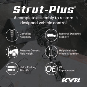 KYB 16-20 Dodge Durango V6 3.6L AWD (Exc. Sport Susp.) Strut-Plus Assembly - Front Left