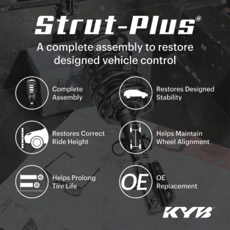 KYB 16-20 Dodge Durango V6 3.6L AWD (Exc. Sport Susp.) Strut-Plus Assembly - Front Left