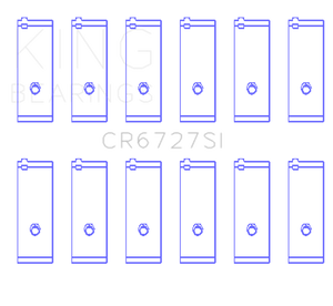 King Engine Bearings Toyota 1Fzfe 4477Cc (Size +0.75mm) Connecting Rod Bearing Set