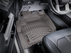 WeatherTech 2017 Ford Super Duty (Super Cab / Crew Cab) Front FloorLiners - Cocoa