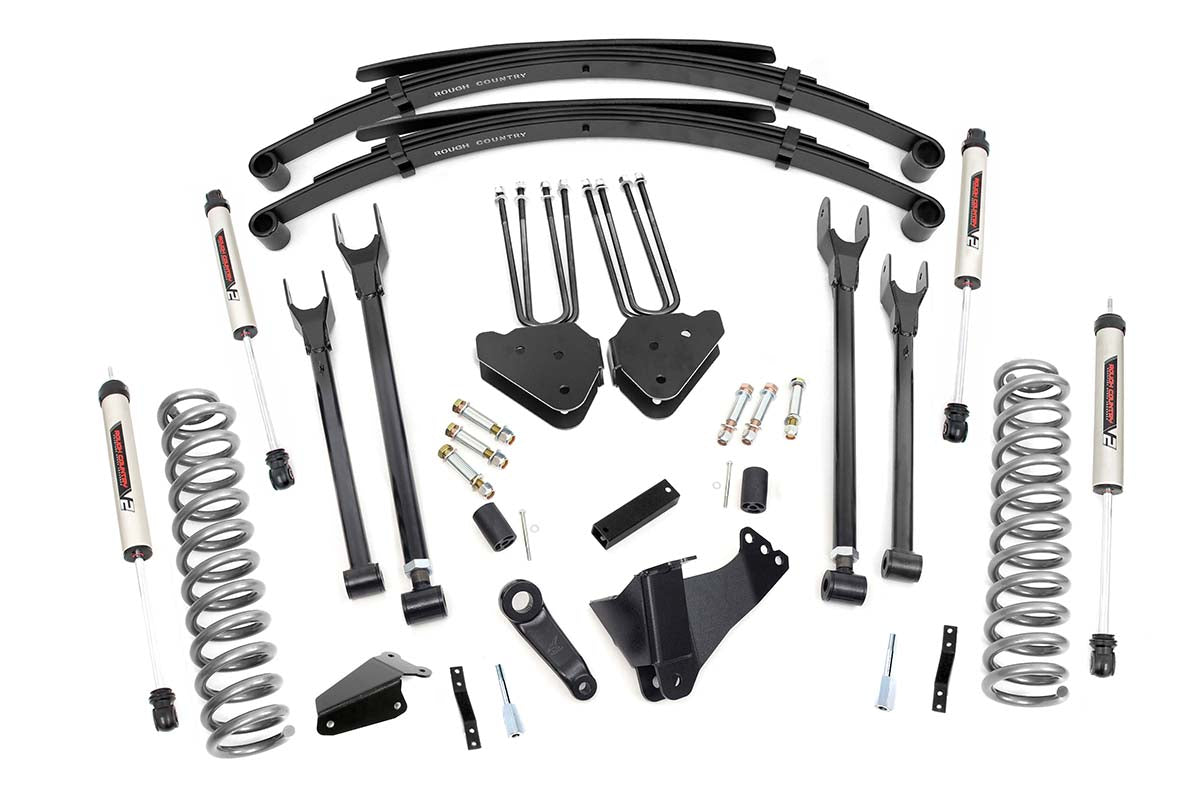 Rough Country 6 Inch Lift Kit | Ford F-250/F-350 Super Duty 4WD (05-07) - Kit 582.20