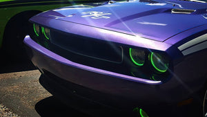 Oracle Dodge Challenger 08-14 Halo Kit (ProjectorHL) - ColorSHIFT w/o Controller