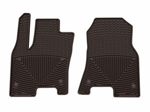 WeatherTech 2025 Ram Truck 1500 (Incl. RHO) CC/QC (No Vinyl) Front All-Weather Floor Mats - Cocoa