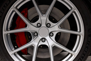 DBA 2021+ Dodge Challenger Hellcat 5000 Series 2-Piece Drilled & Slotted Front Brake Rotor w/M6 Nuts