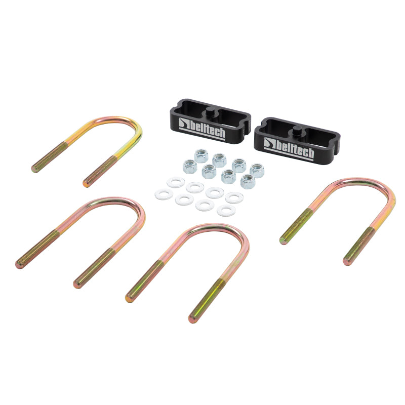 Belltech LOWERING BLOCK KIT 1inch WITH 2 DEGREE ANGLE