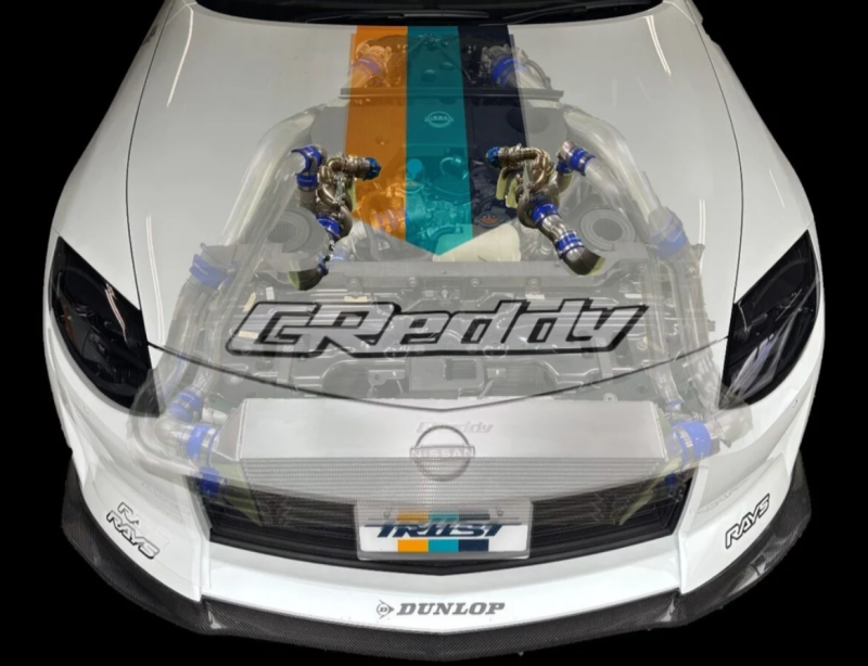 GReddy 23+ Nissan Z RZ34 Twin Turbo Upgrade Kit - TD05H 18G 8CM