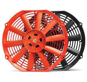 BLOX Racing 10inch Electric Slim Fan - Red