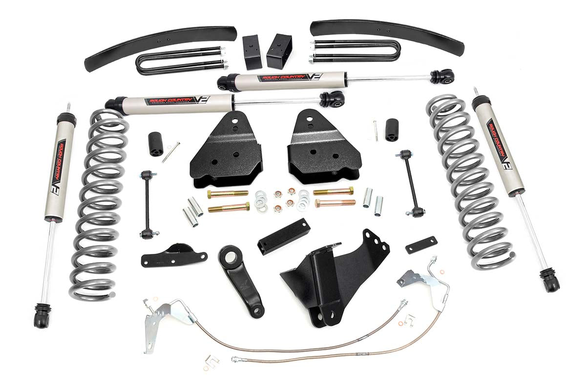 Rough Country 6 Inch Lift Kit | Ford F-250/F-350 Super Duty 4WD (2008-2010) - Kit 594.20