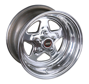 Weld ProStar 15x15 / 5x4.5 BP / 6.5in. BS Polished Wheel - Non-Beadlock