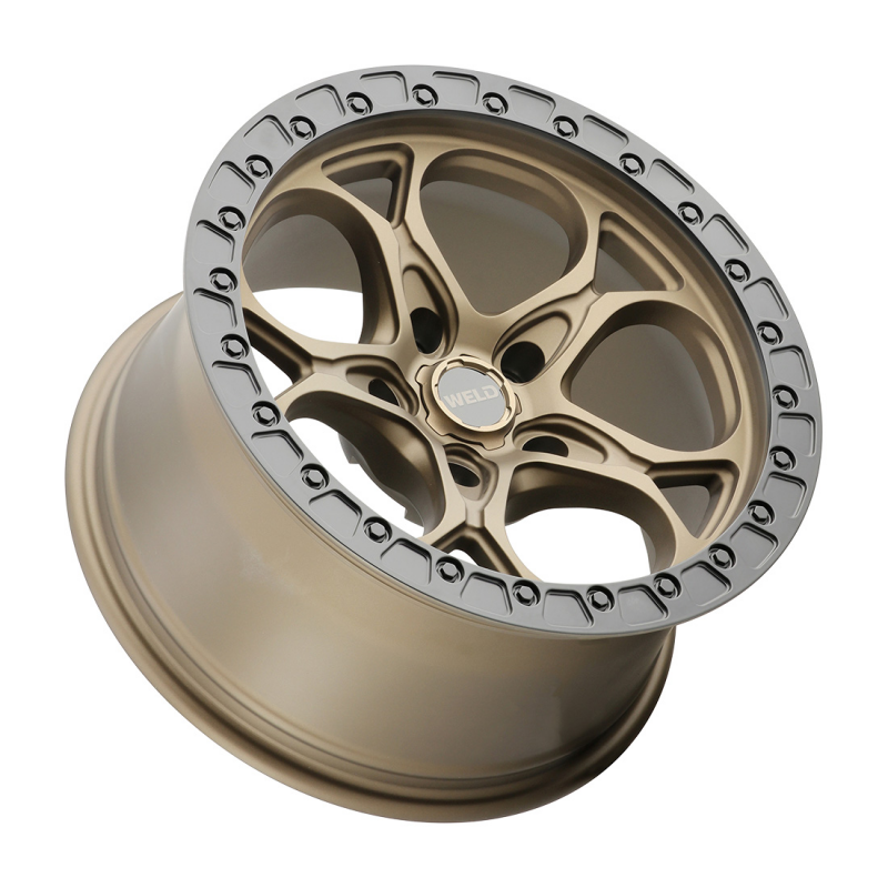 Weld Ledge 20x12 / 5x127 / 4.75 BS / 71.5 HB - Satin Bronze - Non-BL Wheel