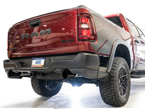 AWE Tuning 2025+ RAM 1500 3.0TT Rebel 0FG Cat-Back Exhaust w/ Diamond Black Tips
