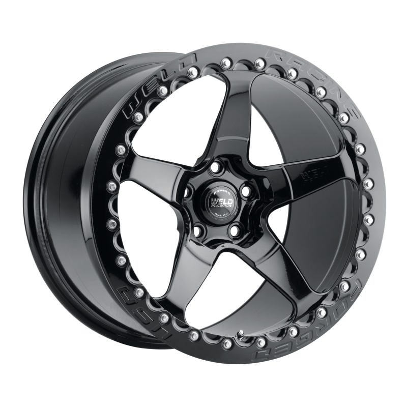 Weld RM505 18x11.5 / 5x4.5 / 8.24 BS / 70.7 HB - Gloss Black - SBL Wheel