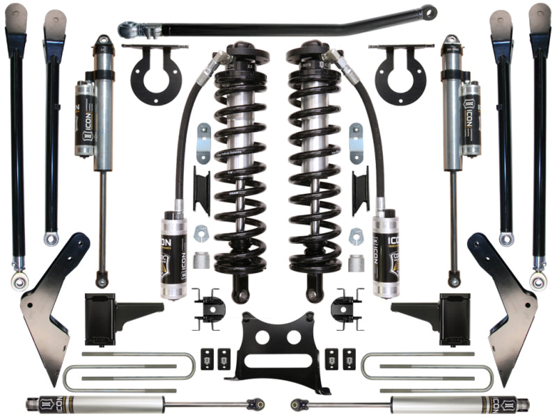 ICON 08-10 Ford F250/F350 4-5.5in Stage 5 Coilover Conversion System