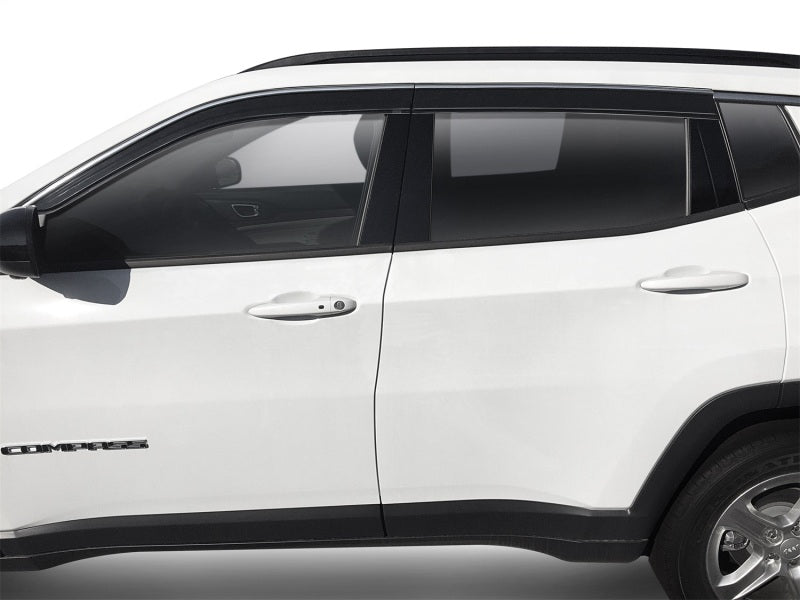 Husky Liners 17-23 Jeep Compass Ventvisor Low Profile (4pc) - Chrome
