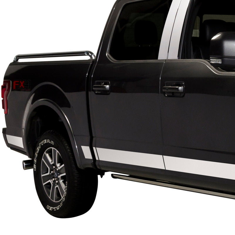 Putco 09-14 Ford F-150 Super Crew 6.5 Short Box - 7in Wide - 12pcs Pro SS Rocker Panels