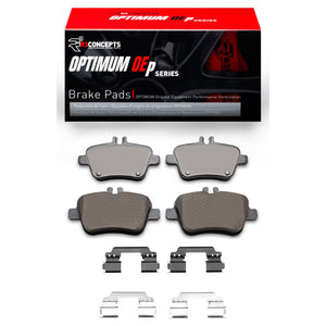 R1 14-19 Mercedes-Benz GLA250 (Mexico) Rear Optimum OE Pads & Hardware Kit