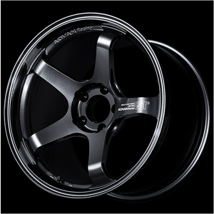 Advan GT Beyond 18X9.5 +25 5x112 Racing Titanium Black Wheel