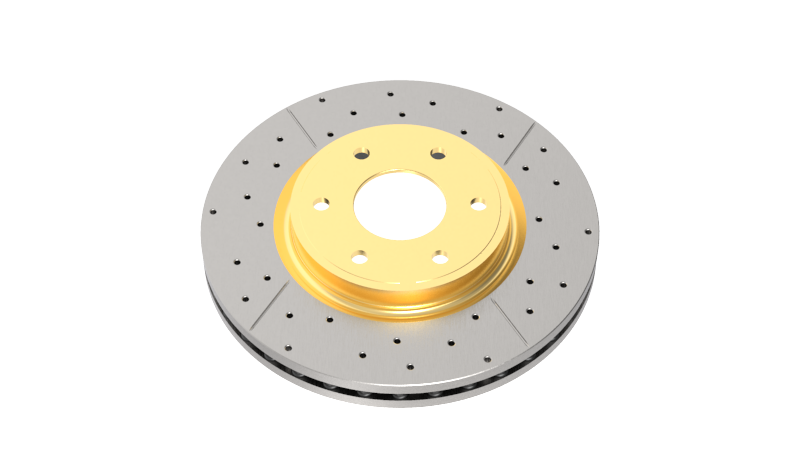 DBA 06+ MX-5 Miata Front Drilled & Slotted Street Series Rotor