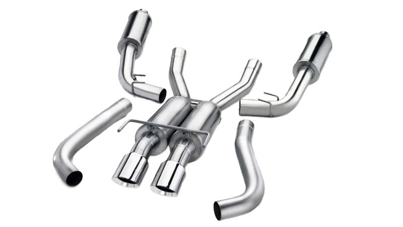 Corsa 05-08 Chevrolet Corvette (C6) 2.5in Xtreme Cat-Back Exhaust - 3.5in Twin Tips
