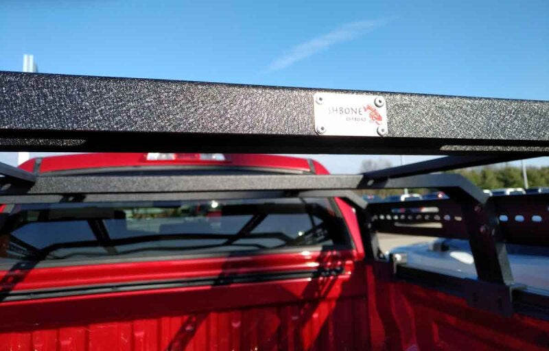 Fishbone Offroad 05-22 Toyota Tundra Bed Rack 74In Bed Tackle Rack