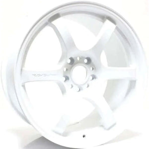 Gram Lights 57DR 17x9.0 +22 5x114.3 Ceramic Pearl Wheel