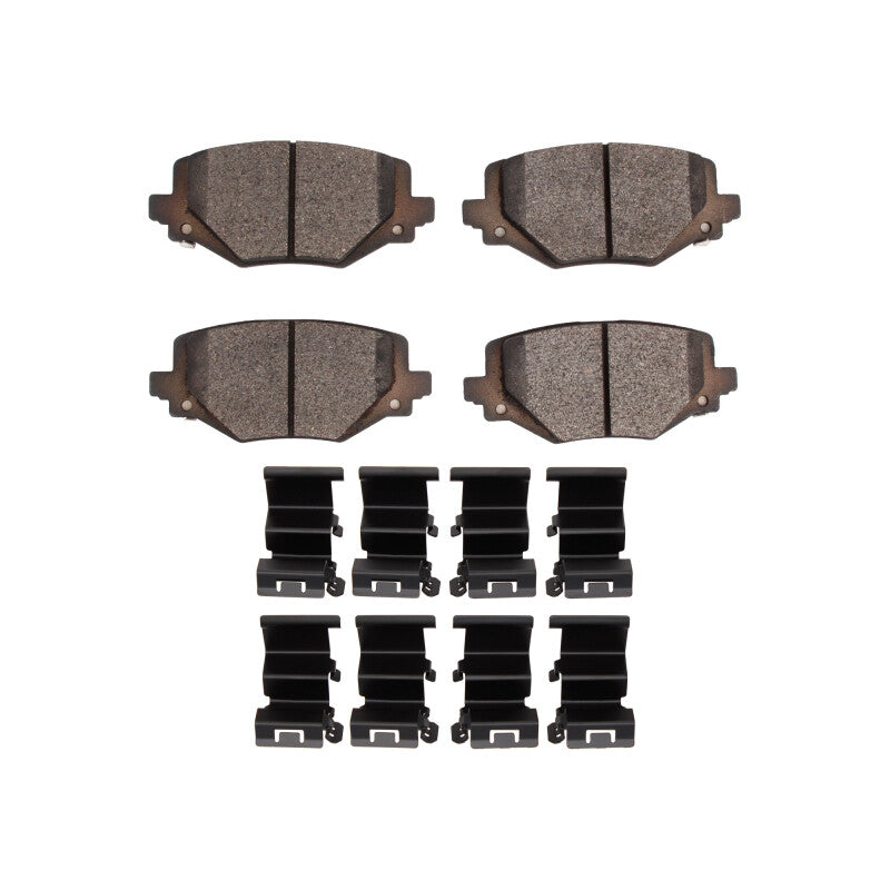 R1 2021-2025 Dodge Durango Rear R1 Optimum OE Pads & Hardware Kit