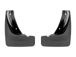 WeatherTech 22-23 Hyundai Santa Cruz (Does Not Work w/Fender Flares) No Drill Front MudFlaps - Black