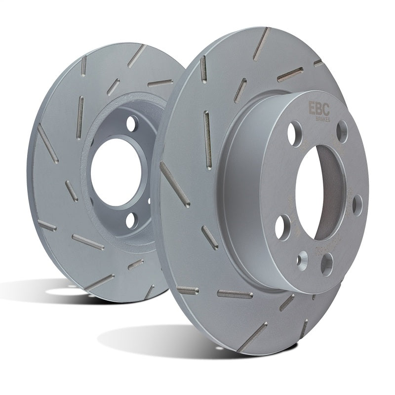 EBC 13+ Ford Fiesta 1.6 Turbo ST USR Slotted Rear Rotors