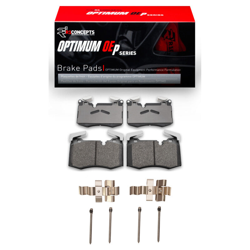 R1 09-14 Mini Cooper Clubman Front Optimum OE Pads & Hardware Kit